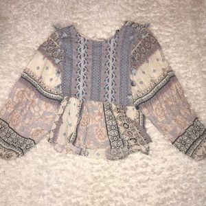 American Eagle Patterned Shirt